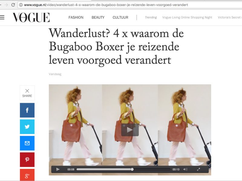 VOGUE.NL BUGABOO BY JANNISSIMA